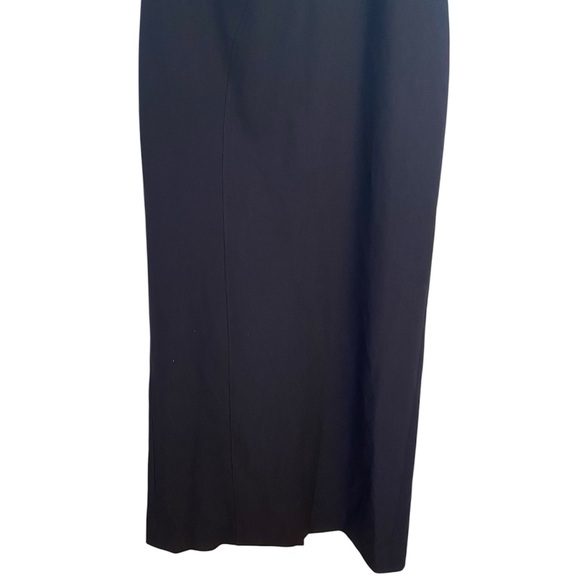 Cinq á sept long navy dress - Picture 10 of 16